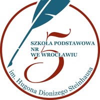 Logo Szkoła Podstawowa nr 5 im HD Steinhausa we Wrocławiu